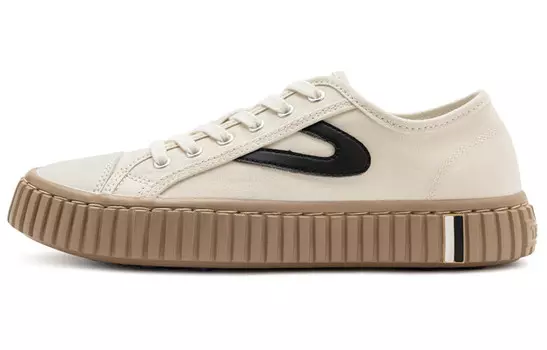 Кроссовки TRETORN Skateboarding Shoes Unisex Low-top Beige/Black, черный
