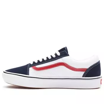 Кроссовки tri-tone comfycush old skool 'white red blue' Vans, белый