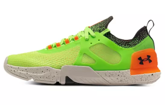 Кроссовки Tribase для тренировок мужские с низким верхом зеленые Under Armour