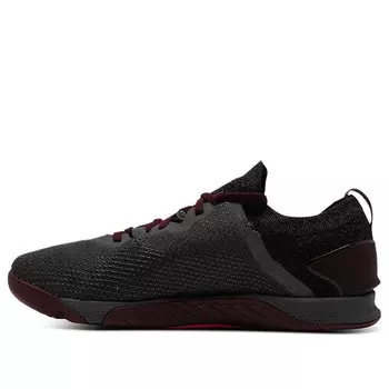 Кроссовки tribase reign 3 'pitch grey venom red' Under Armour, черный