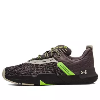 Кроссовки tribase reign 5 'brown green' Under Armour, коричневый