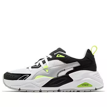 Кроссовки trinomic mira tech 'chrome black white' Puma, черный