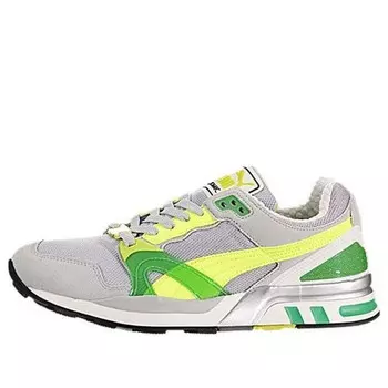 Кроссовки trinomic xt-2 plus 'glacier grey fluro yellow' Puma, серый