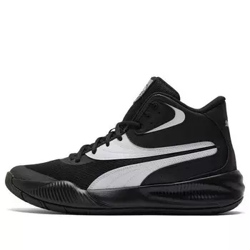 Кроссовки triple mid 'black white' Puma, черный