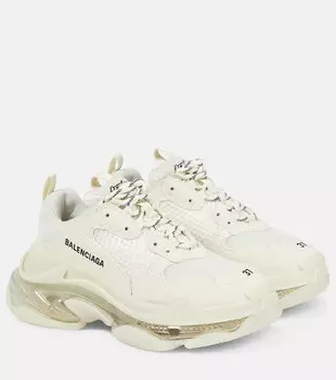 Кроссовки Triple S Balenciaga, белый