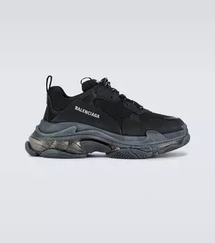 Кроссовки Triple S Balenciaga, черный
