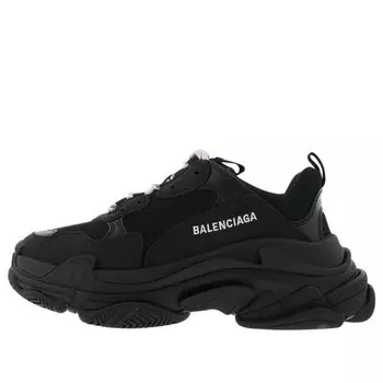 Кроссовки triple s 'black' 2019 Balenciaga, черный