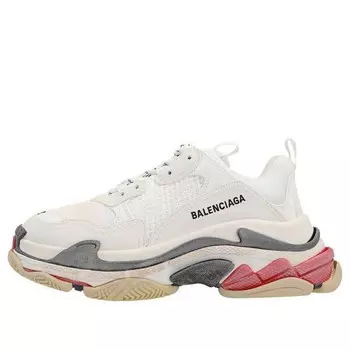 Кроссовки triple s chunky sneaker white Balenciaga, белый