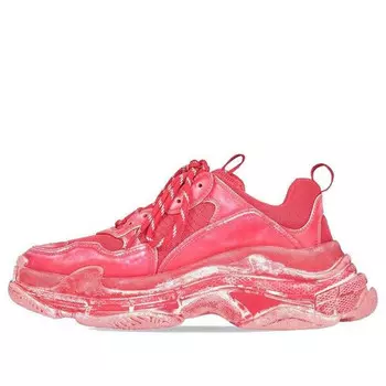 Кроссовки triple s 'dark red' Balenciaga, красный