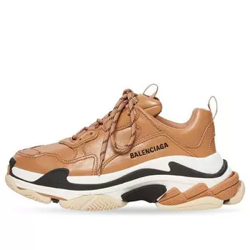 Кроссовки triple s 'nude' Balenciaga, бежевый