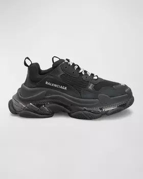 Кроссовки Triple S с прозрачной подошвой Balenciaga