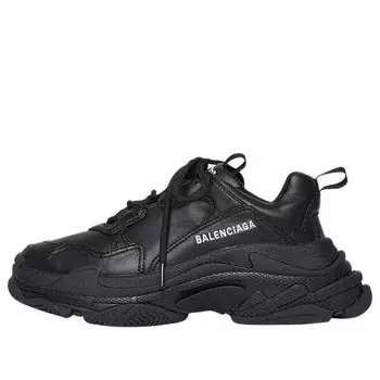 Кроссовки triple s sneaker 'black' Balenciaga, черный