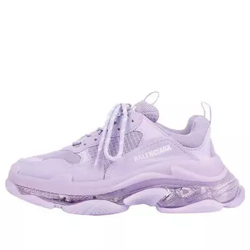 Кроссовки triple s sneaker 'clear sole - light lilac' Balenciaga, фиолетовый