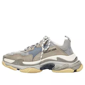 Кроссовки triple s sneaker 'grey' 2018 Balenciaga, серый