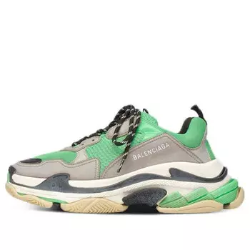 Кроссовки triple s sneaker 'grey green' Balenciaga, серый