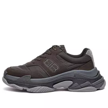 Кроссовки triple s sneakers 'dark brown grey' Balenciaga, коричневый