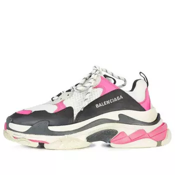 Кроссовки triple s trainer 2018 'pink' Balenciaga, черный