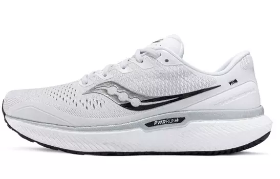 Кроссовки Triumph 18 мужские с низким верхом белые/черные Saucony