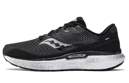 Кроссовки Triumph 18 мужские с низким верхом, черные/серебристые Saucony