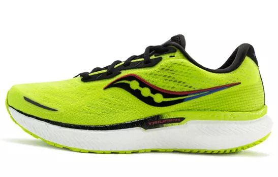 Кроссовки Triumph 19 мужские с низким верхом флуоресцентные зеленые-черные Saucony
