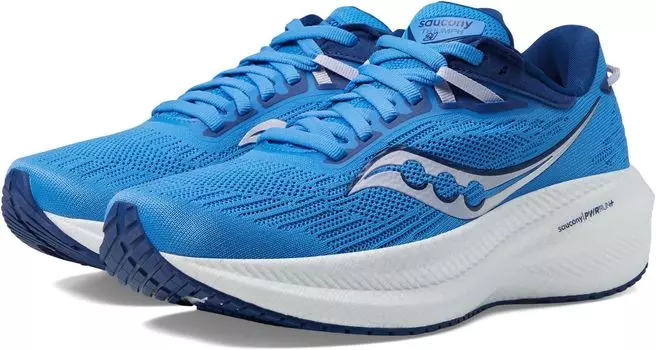 Кроссовки Triumph 21 Saucony, цвет Bluelight/Mauve