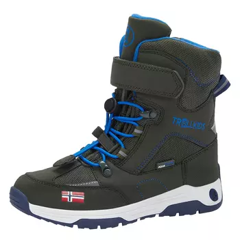 Кроссовки Trollkids Winterschuhe Lofoten, цвет Efeugrn/Mittelblau