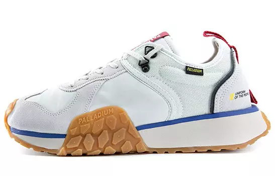 Кроссовки Troop Runner Lifestyle унисекс с низким верхом звездно-белые Palladium