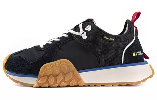 Кроссовки Troop Runner Lifestyle унисекс с низким верхом черного цвета Palladium