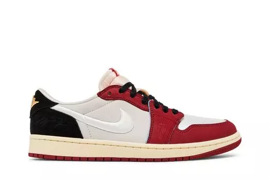 Кроссовки Trophy Room x Air Jordan 1 Retro Low OG SP, цвет Rookie Card - Home