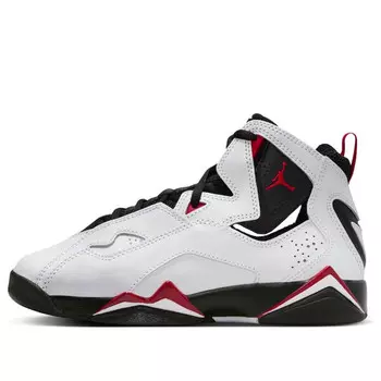 Кроссовки true flight 'white black varsity red' Air Jordan, белый