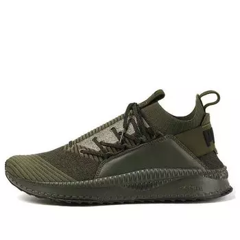 Кроссовки tsugi jun baroque 'forest night' Puma, зеленый