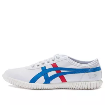Кроссовки tsunahiki красные Onitsuka Tiger, белый