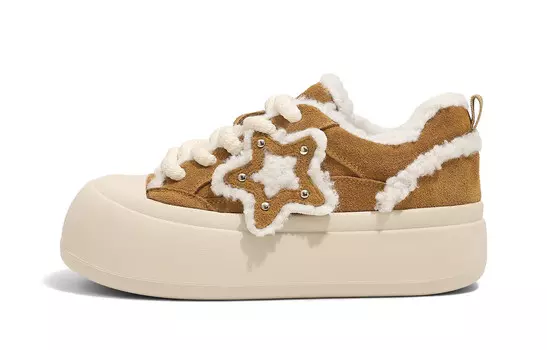 Кроссовки TTKJ Skateboarding Shoes Women's Low-top, цвет Tiramisu