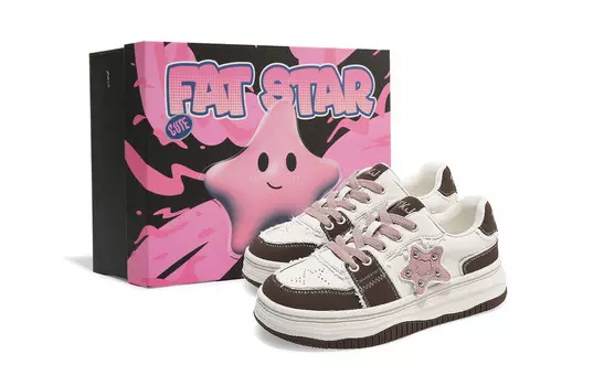 Кроссовки TTKJ Skateboarding Shoes Women's Low-top, розовый