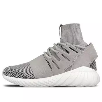 Кроссовки tubular doom primeknit 'clear granite' Adidas, бежевый