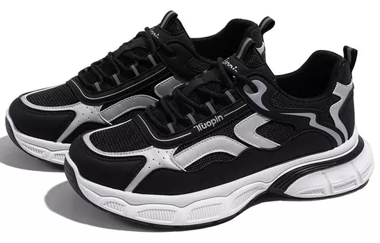 Кроссовки TUOPIN Lifestyle Shoes Men Low-top, черный