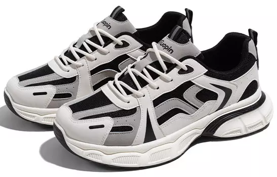 Кроссовки TUOPIN Lifestyle Shoes Men Low-top, бежевый/черный