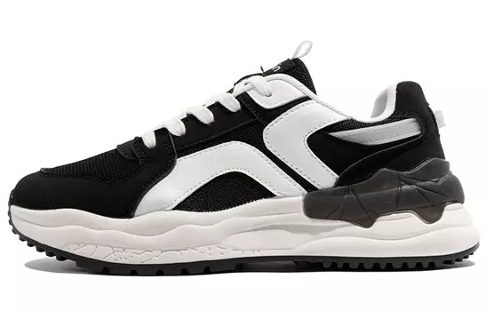 Кроссовки TUOPIN Lifestyle Shoes Men Low-top Black/White, черный/белый