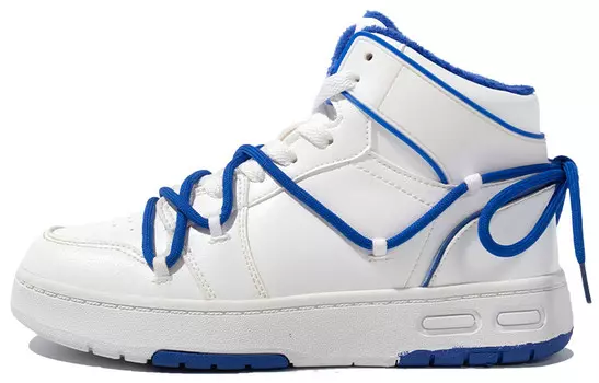 Кроссовки TUOPIN Skateboarding Shoes Unisex High-top Klein Blue, цвет Klein Blue