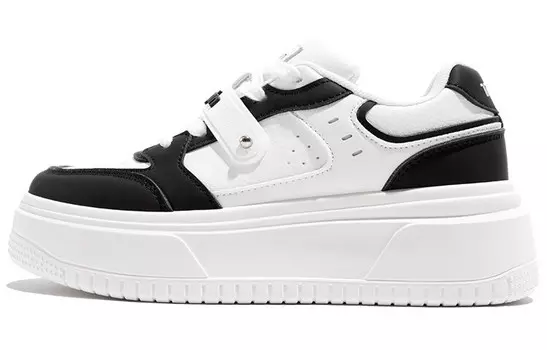 Кроссовки TUOPIN Skateboarding Shoes Unisex Low-top, белый/черный