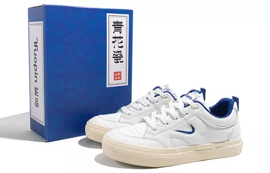 Кроссовки TUOPIN Skateboarding Shoes Unisex Low-top White, белый