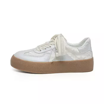 Кроссовки TUOPIN Skateboarding Shoes Women's Low-top, бежевый