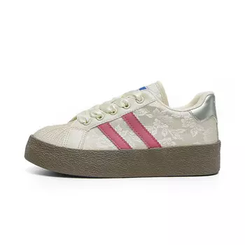 Кроссовки TUOPIN Skateboarding Shoes Women's Low-top, белый/синий