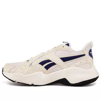Кроссовки turbo restyle 'cream white green' Reebok, белый