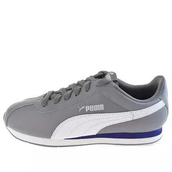Кроссовки turin running shoes gray/white Puma, серый