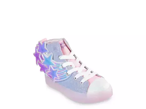 Кроссовки Twinkle Toes Twi-Lites 2.0 Magical Wish Light-Up Sneaker Skechers, розовый/фиолетовый