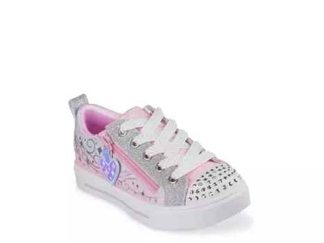 Кроссовки Twinkle Toes Twinkle Sparks Magical Ombre Light-Up Sneaker Skechers, розовый
