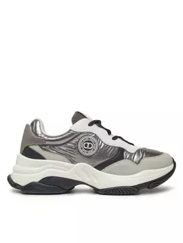 Кроссовки TWINSET 242TGT18C, серебряный