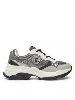 Кроссовки TWINSET, серебряный