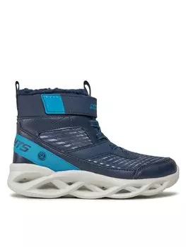 Кроссовки Twisted-Brights Skechers, темно-синий